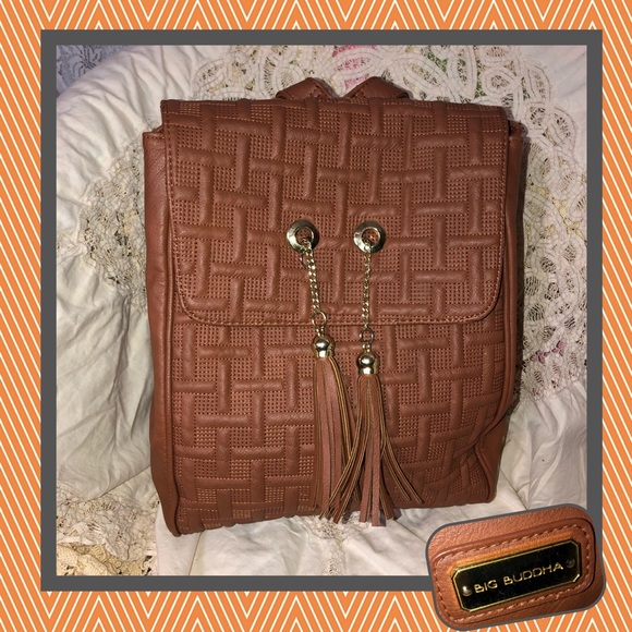 Big Buddha Bags Big Buddha Backpack Purse Repaired Condition Poshmark